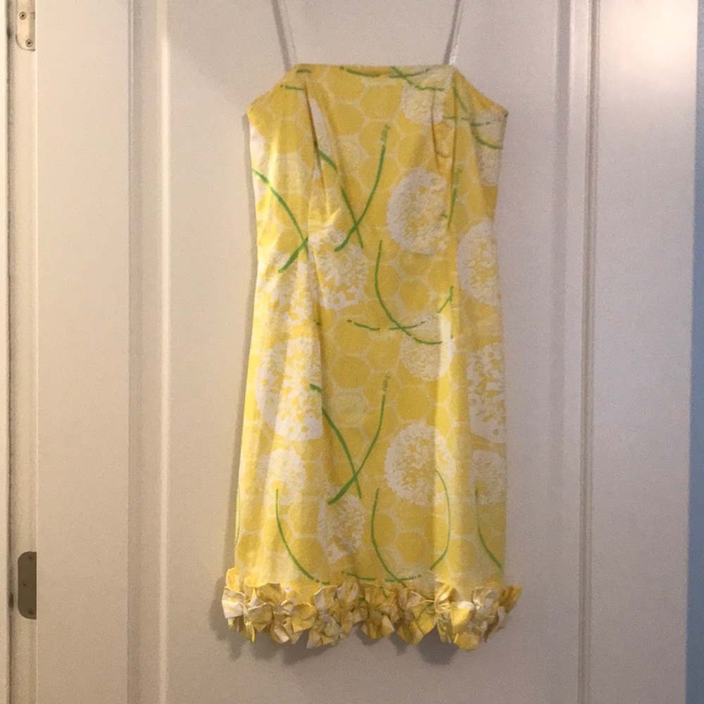 Lilly Pulitzer strapless dress